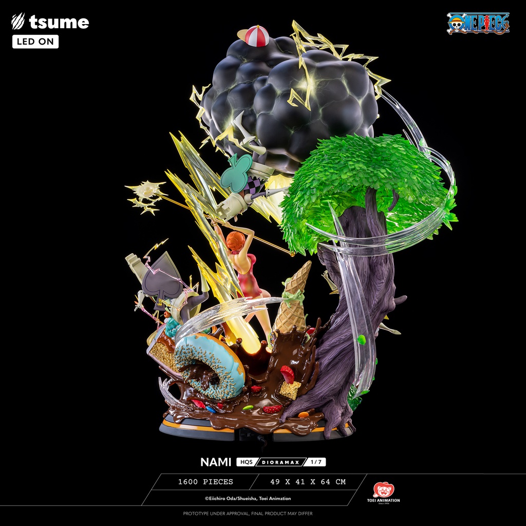 Résine / statue de Nami One Piece by Tsume
