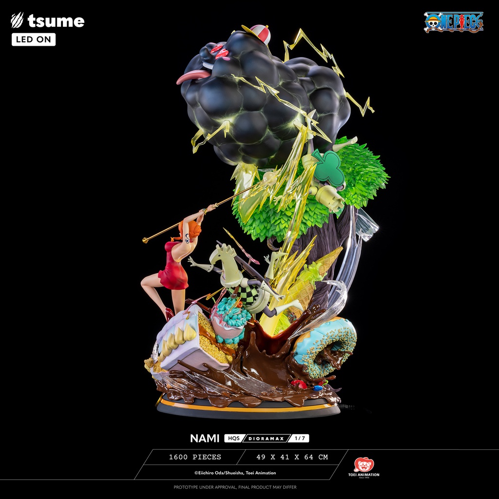Résine / statue de Nami One Piece by Tsume