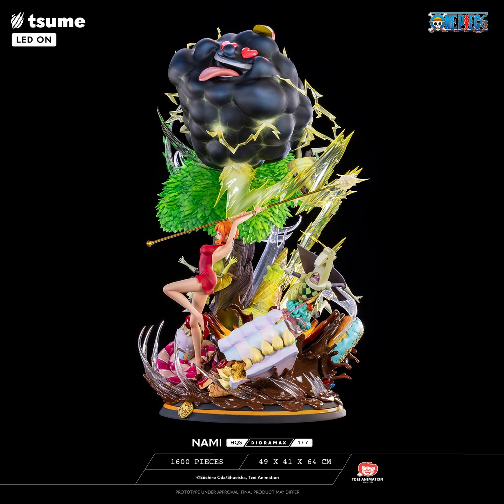 Résine / statue de Nami One Piece by Tsume