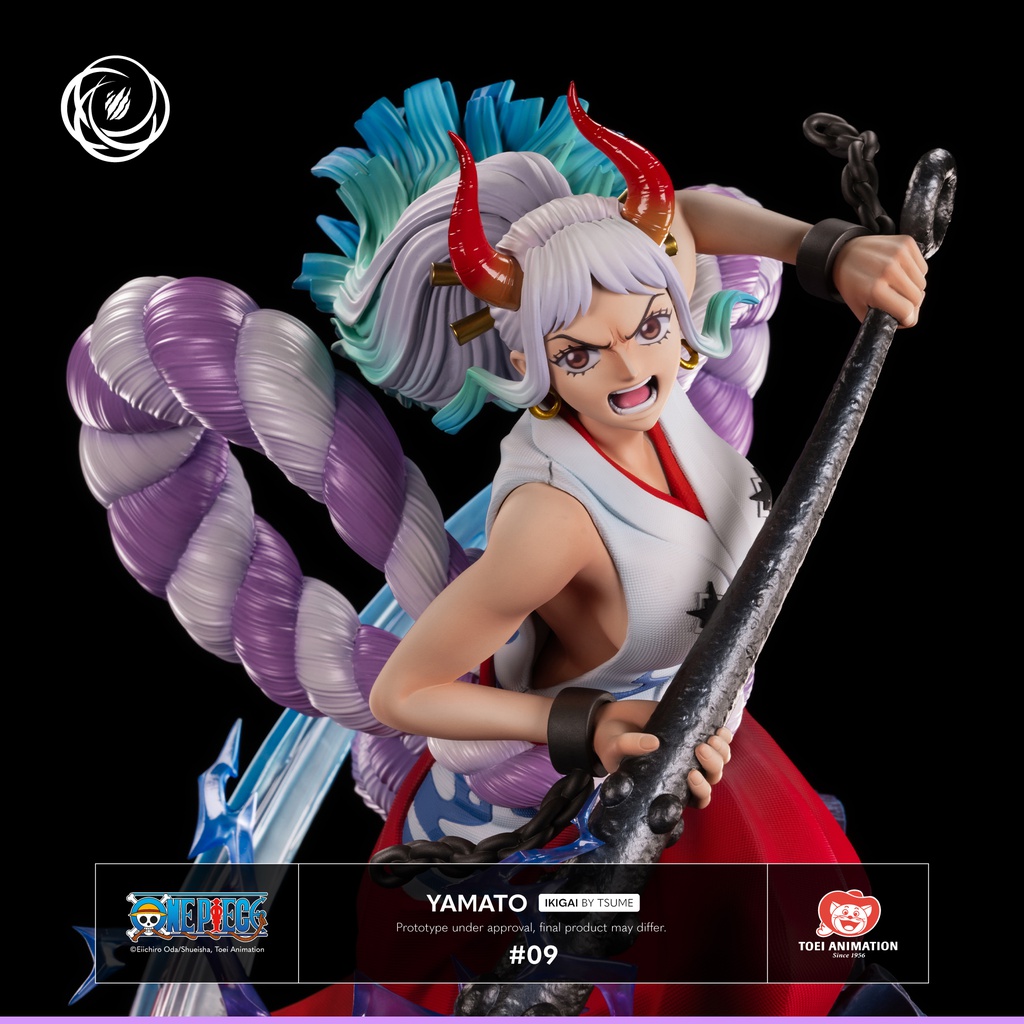 Résine / statue Ikigai by Tsume de Yamato de One Piece