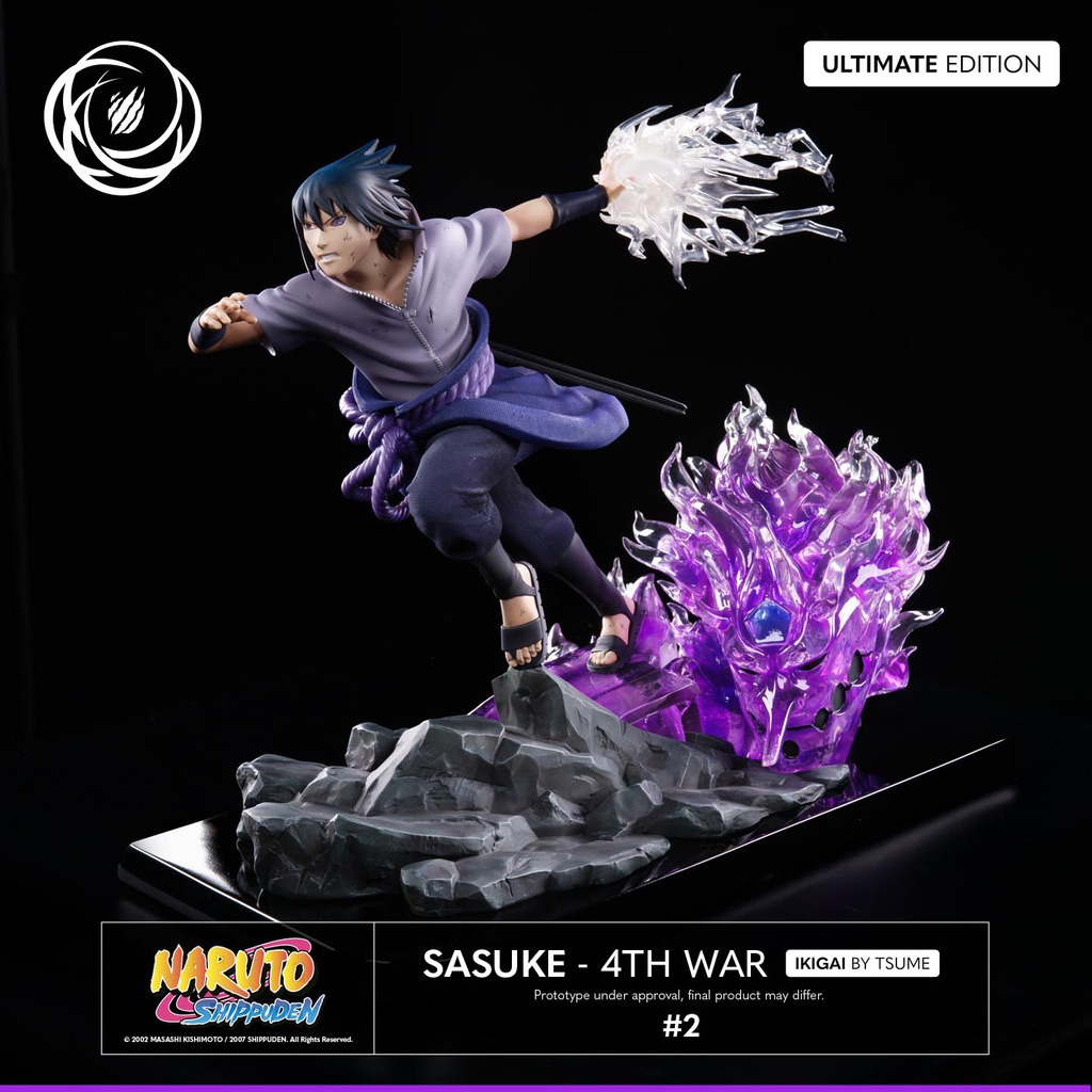 Résine / statue Ikigai by Tsume Sasuke Fourth Great Ninja War de Naruto Ultimate
