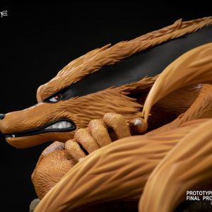 Résine / statue de Naruto & Kyubi de Naruto by Tsume