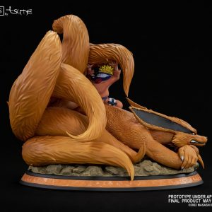 Résine / statue de Naruto & Kyubi de Naruto by Tsume
