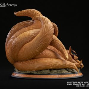 Résine / statue de Naruto & Kyubi de Naruto by Tsume