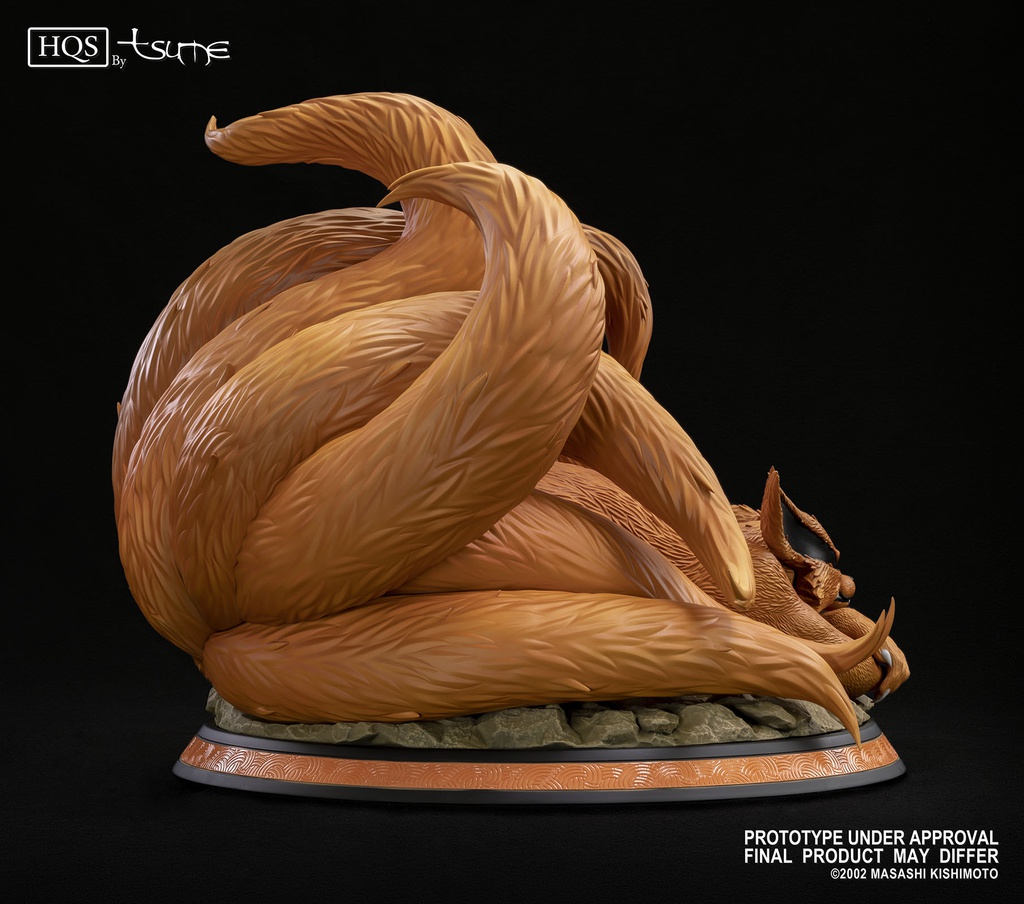 Résine / statue de Naruto & Kyubi de Naruto by Tsume