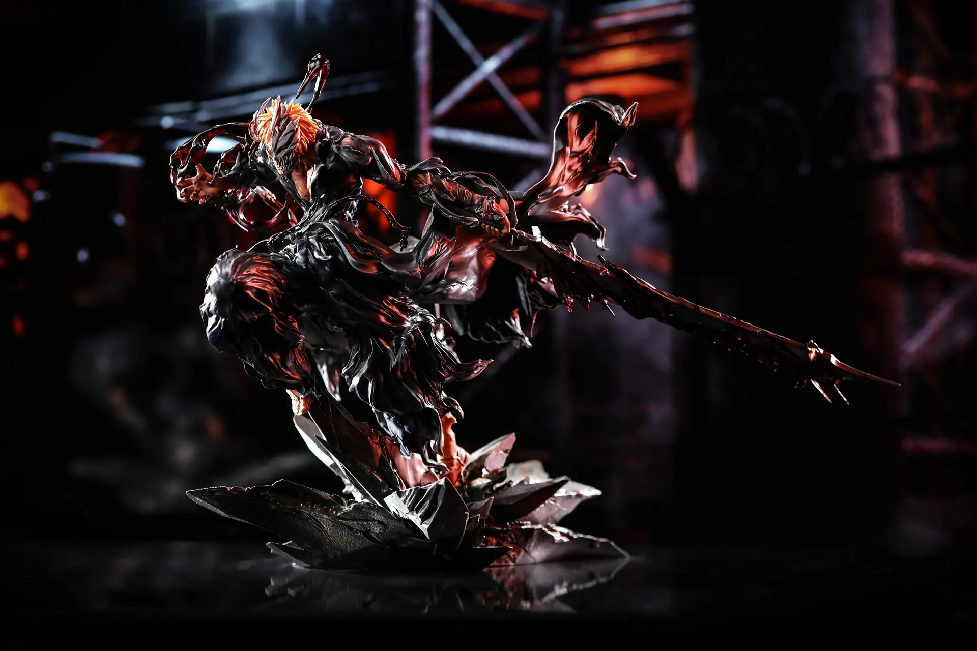 Résine / statue Ichigo de Bleach par Iron Curtain Studio