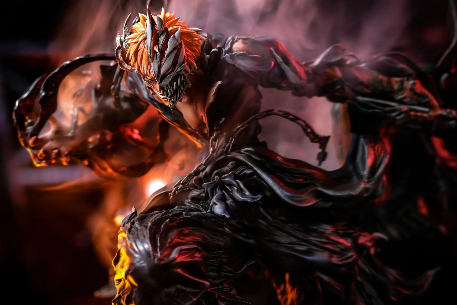 Résine / statue Ichigo de Bleach par Iron Curtain Studio