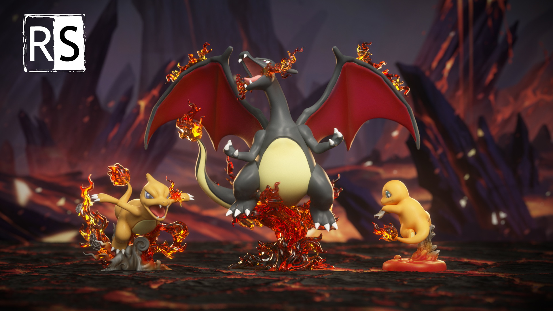 First Batch Charmander Evolution Set - Pokémon - Rs Studio – Image 2
