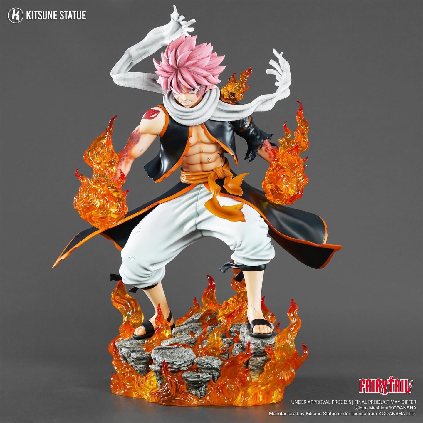 Natsu Dragneel - Fairy Tail - Kitsune Statue Studio – Image 3