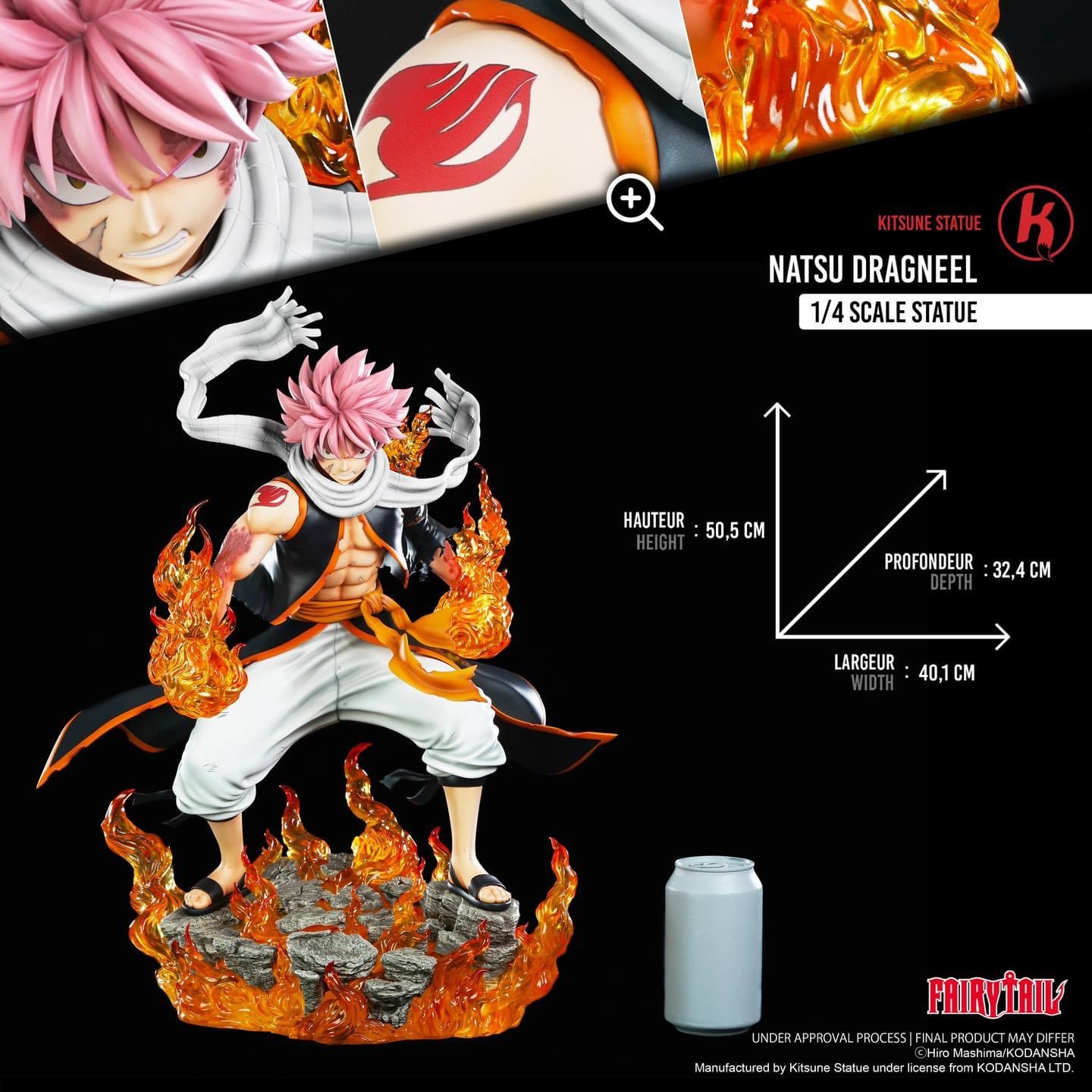 Natsu Dragneel - Fairy Tail - Kitsune Statue Studio – Image 9