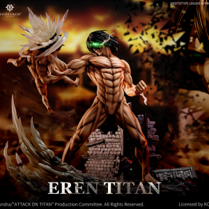 Eren Yeager - Attack On Titan - Zodiakos Studio